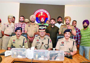 Jalandhar police foils planned target killings, arrests two gangsters