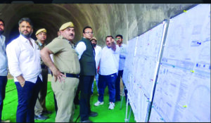 ADG Border Roads Organisation and MORTH Chief Engineer review Akhnoor-Poonch highway