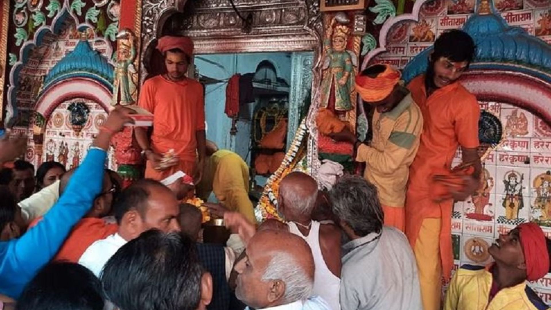 Devotees throng Hanuman Garhi temple in Ayodhya on Hanuman Jayanti