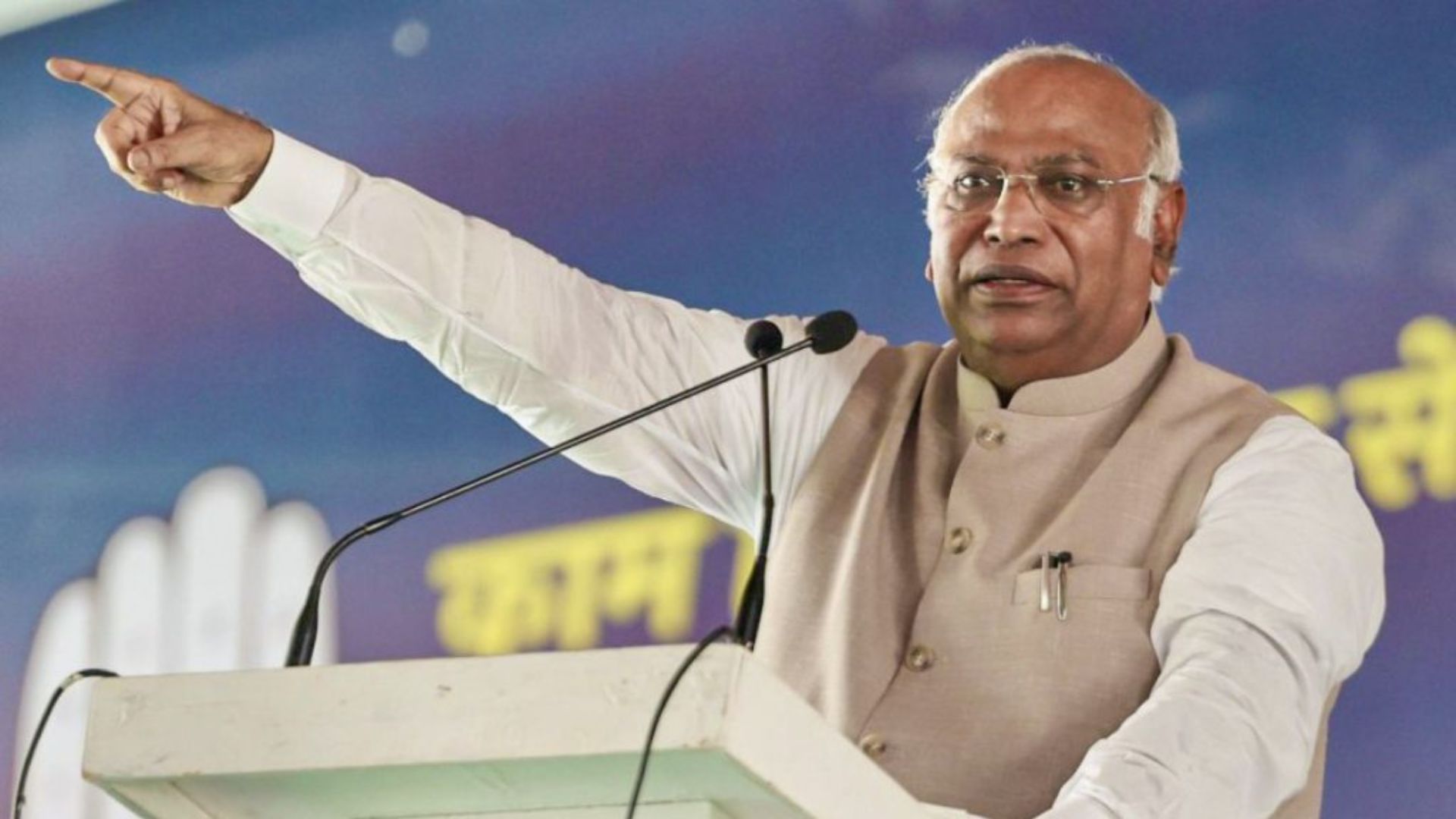 Congress Chief Kharge calls BJP Manifesto 'untrustworthy'.