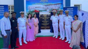 ICG Director General inaugurates new Aquatic Centre in Mandapam, Tamil Nadu.