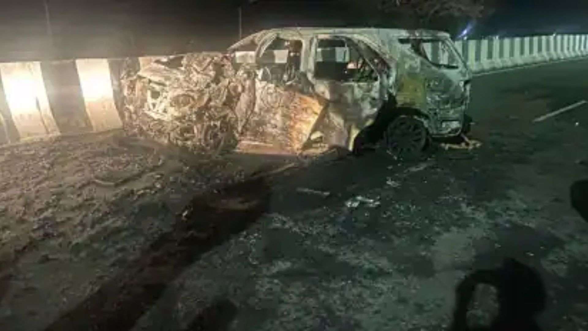 Ludhiana East ACP, gunman killed in accident; vehicle charred