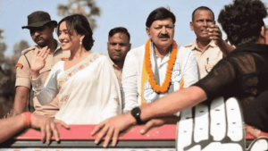 Bihar: Actor Neha Sharma Votes in Father’s Constituency Bhagalpur