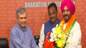 Former Congress leader Tajinder Singh Bittu joins BJP