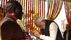 PM Modi pays tribute to Babasaheb Ambedkar On His Birth Anniversary