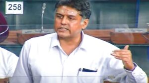 Dissent in Congress over Manish Tiwari nomination