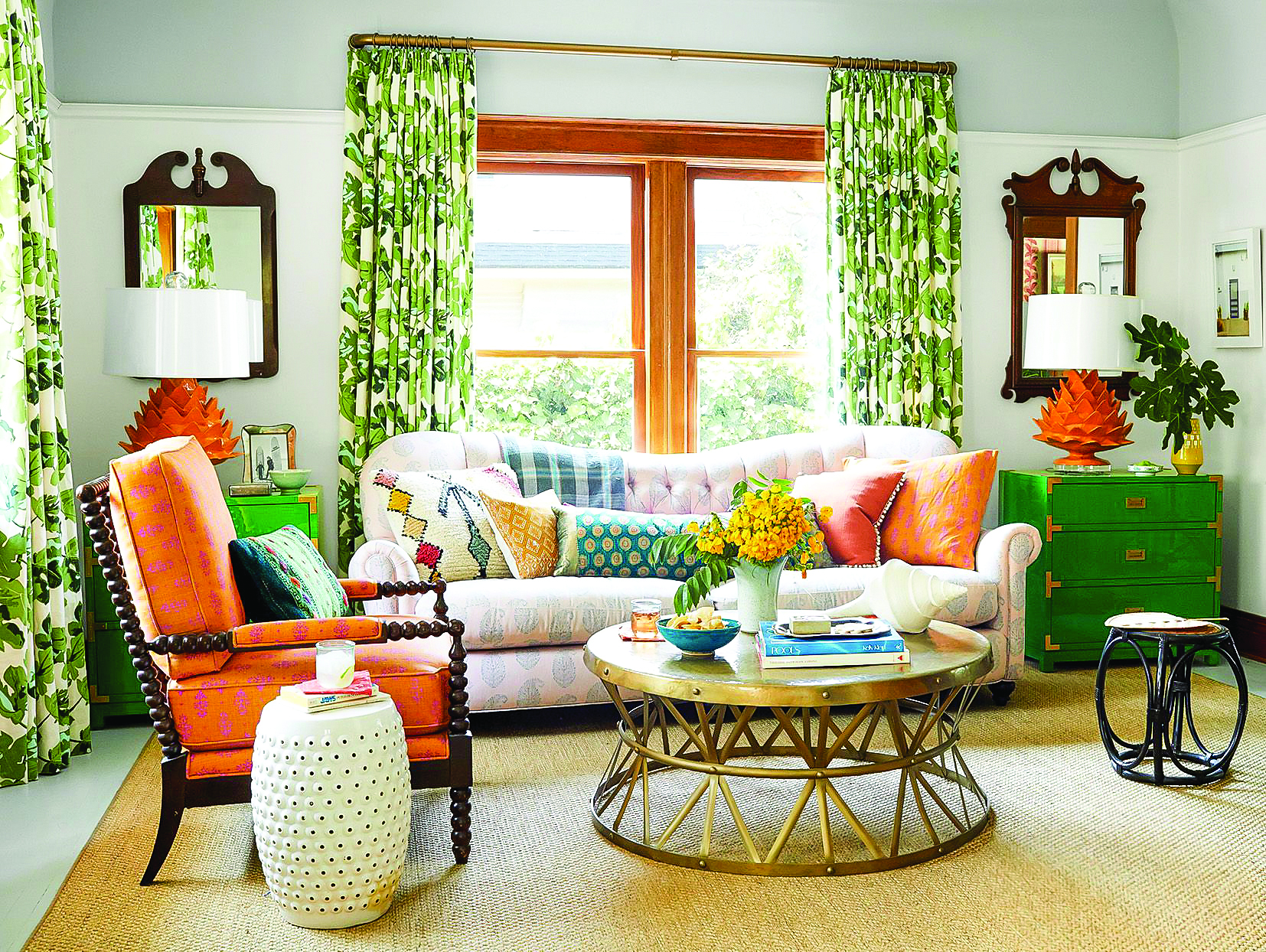 Tips for how to refresh your living room this summer