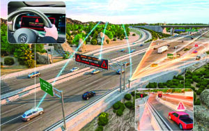 Real-time monitoring detects traffic violations using intelligent traffic management systems