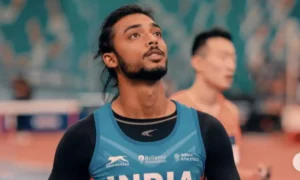 Tejas Shirse Establishes New National Record in Men’s Hurdles, Misses Olympic Qualification Mark by 0.14 Seconds