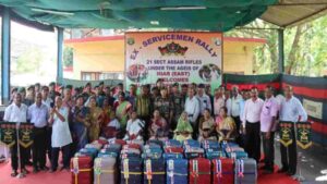 Assam Rifles Hosts Ex-Servicemen Rally In Agartala