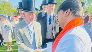 Buckingham Palace’s Garden Party Welcomes Spiritual Leader HH Shri Rajrajeshwar Guruji