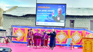 CEO UT Ladakh unveils election song