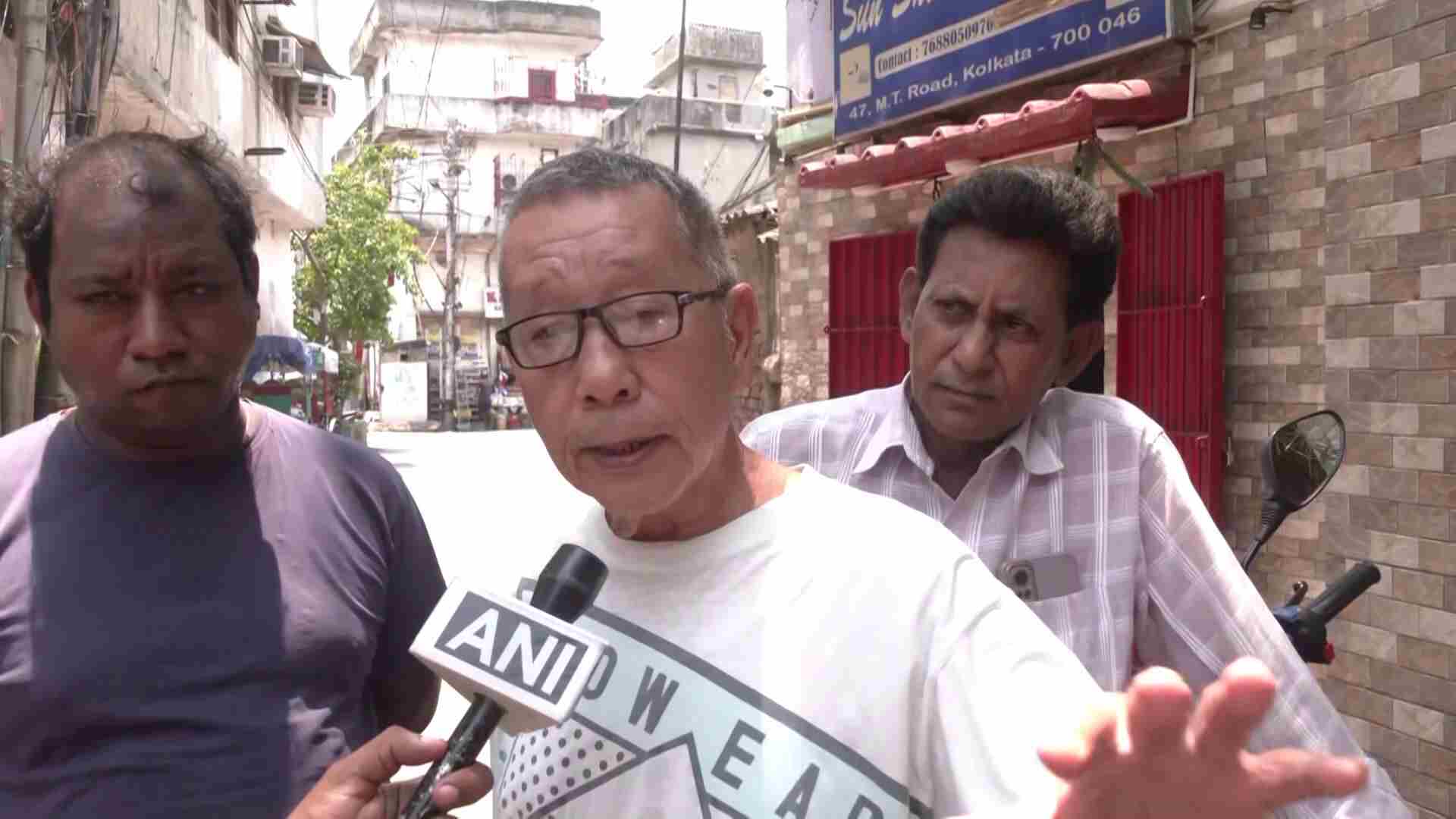 A Chinese-Origin Resident in Kolkata (Image Source: ANI)