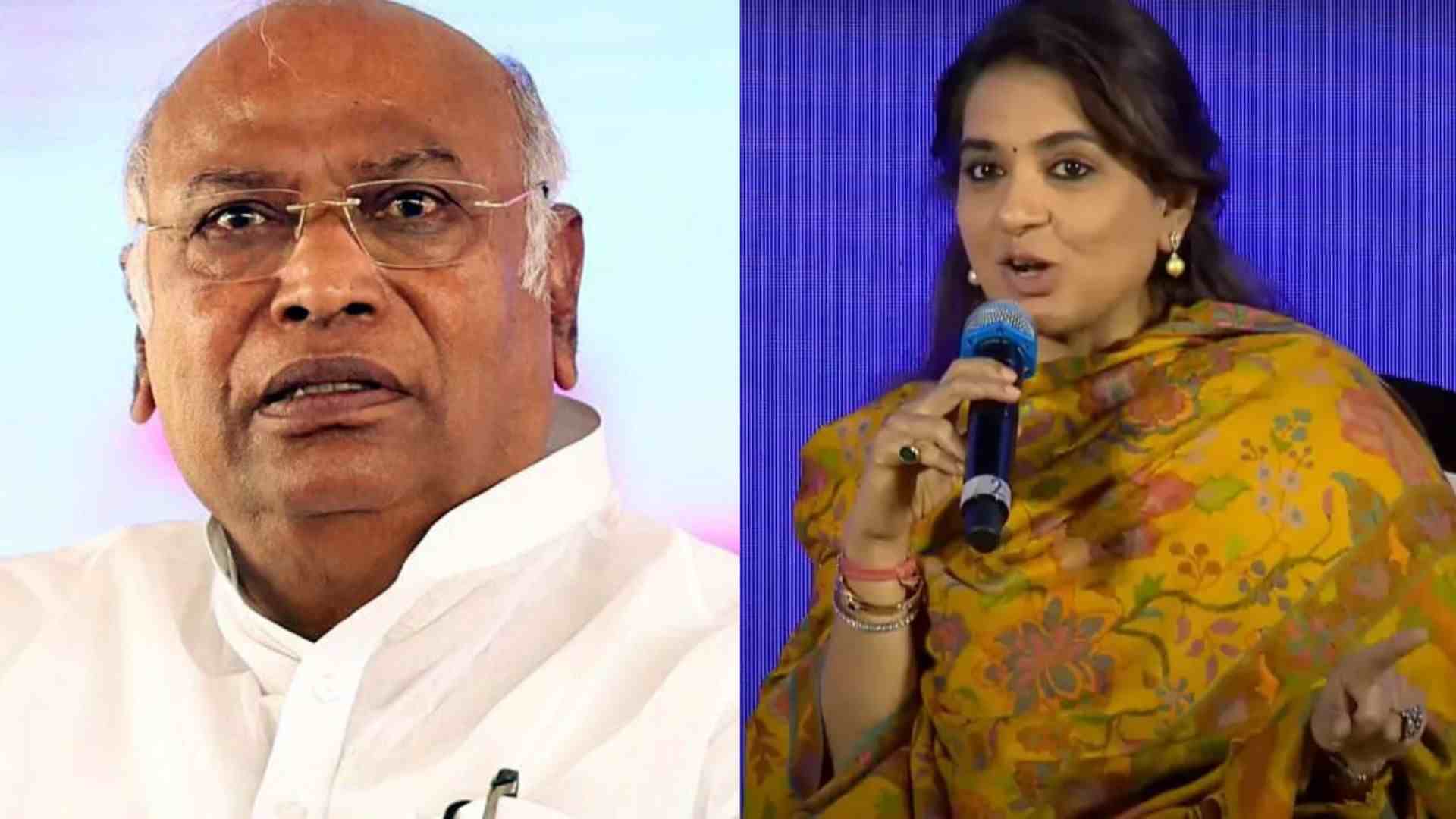 Shaina NC Slams Congress On Kharge’s ‘Poison’ Remarks