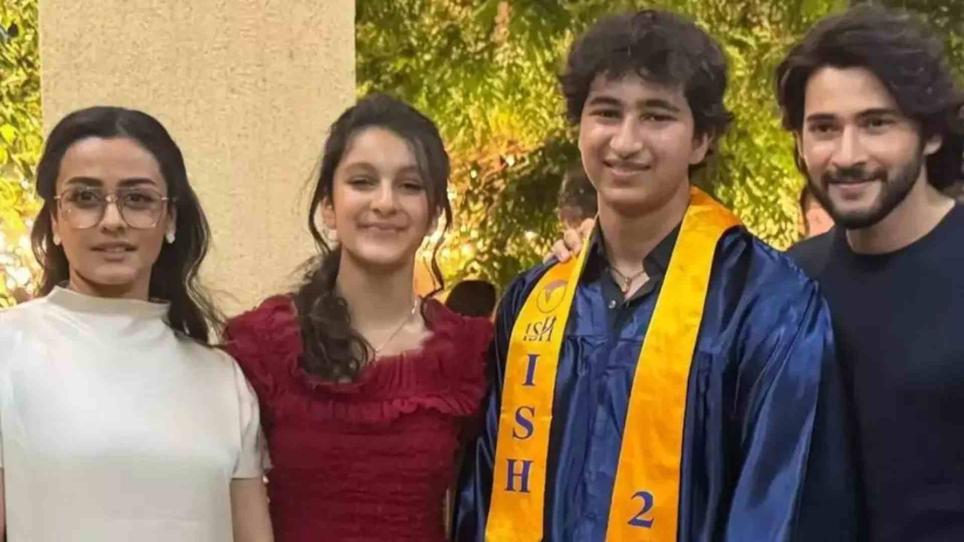 Graduation of Mahesh babu's son Gautam Ghattamaneni