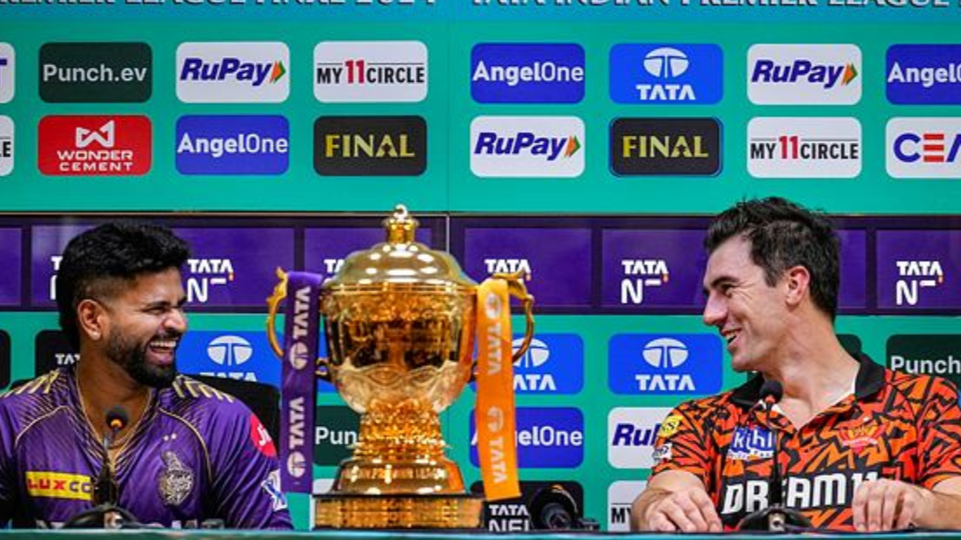 IPL 2024 Final KKR vs. SRH: Captains Share Friendly Notes Ahead Of Tonight’s Showdown