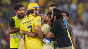 IPL 2024: MS Dhoni Handling Excited Fans With Ease Between GT vs CSK Clash