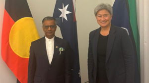 Indian High Commissioner Calls Australian Foreign Minister Penny Wong