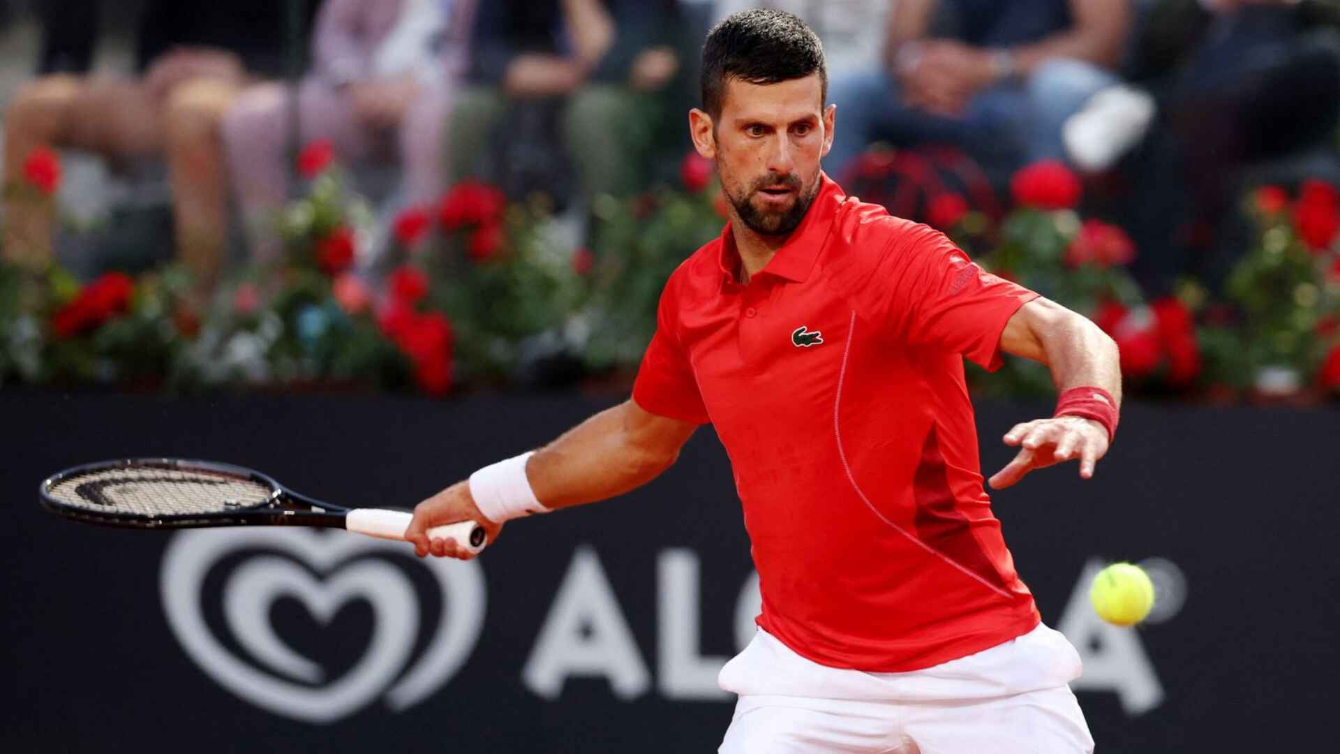 Novak Djokovic Struck By Water Bottle, Assures Fans Of Being “Fine”