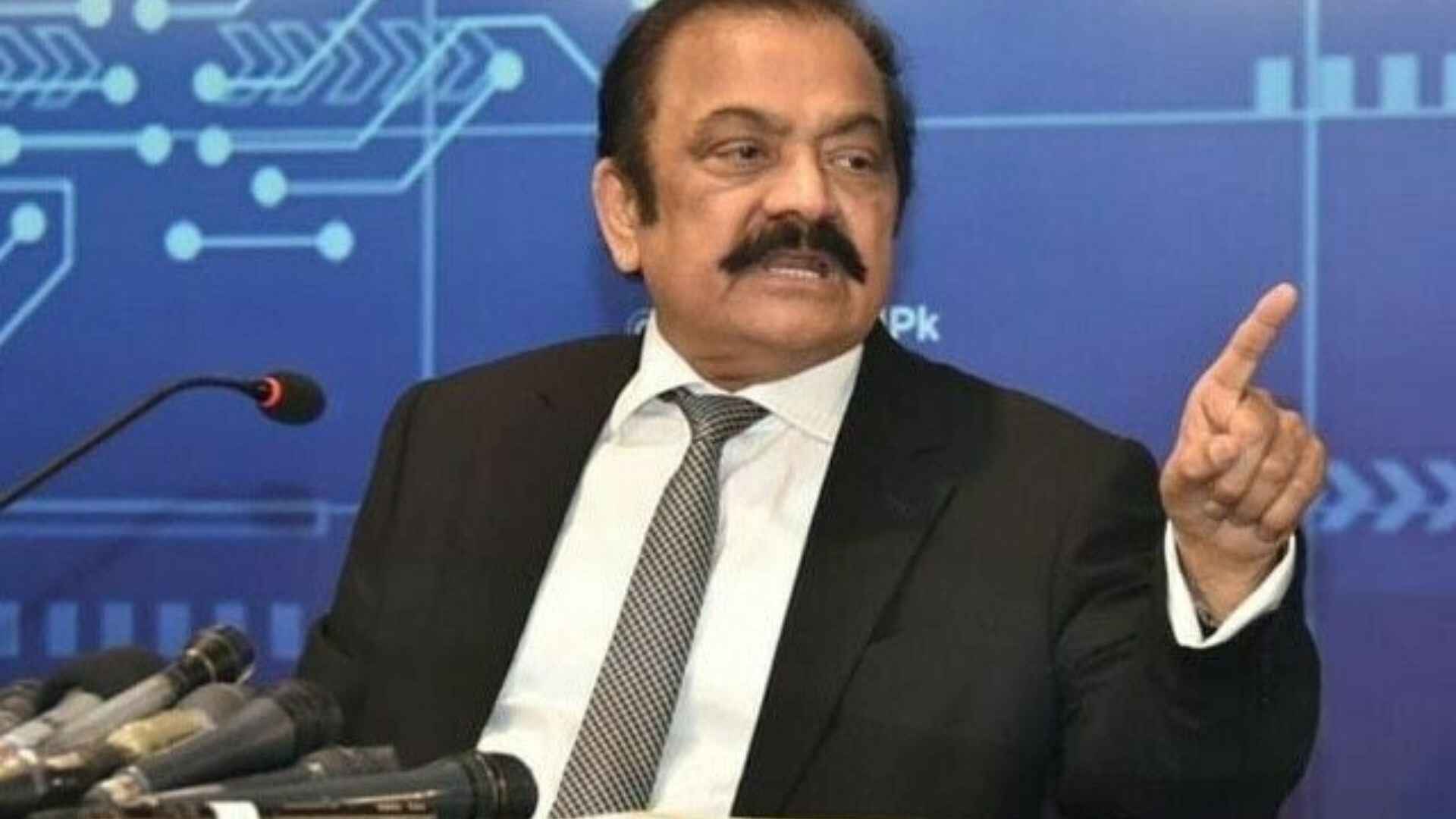 Pakistani: Rana Sanaullah Chosen As PM’s Advisor