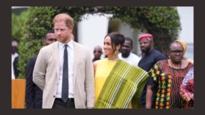 Meghan Markle’s Mother’s Day Yellow Outfit For Nigerian Reception Is Touching Homage