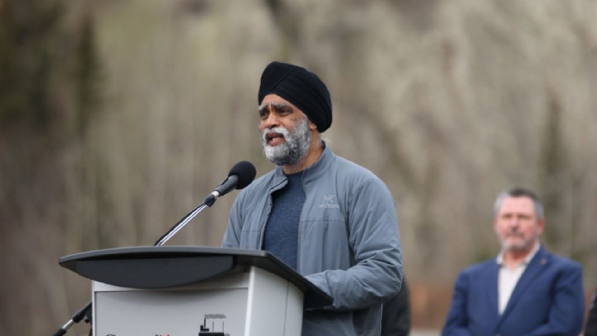 Harjit Singh Sajjan, Canada's former minister of defence,