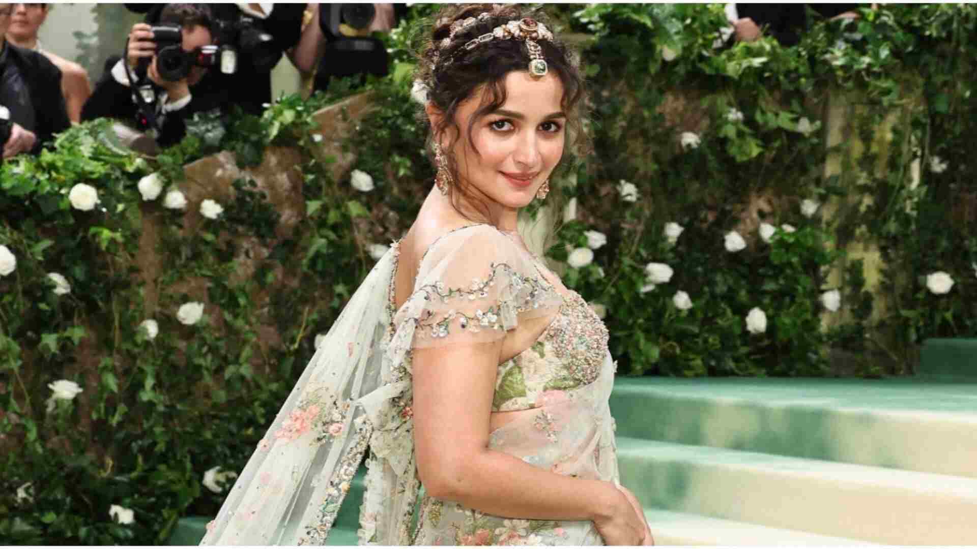 Met Gala 2024: Alia Bhatt Steals Spotlight In Sabyasachi Saree