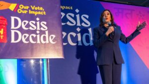 ‘Much Work Remains To Be Done’: Kamala Harris Urges Indian Americans To Pursue Elected Offices