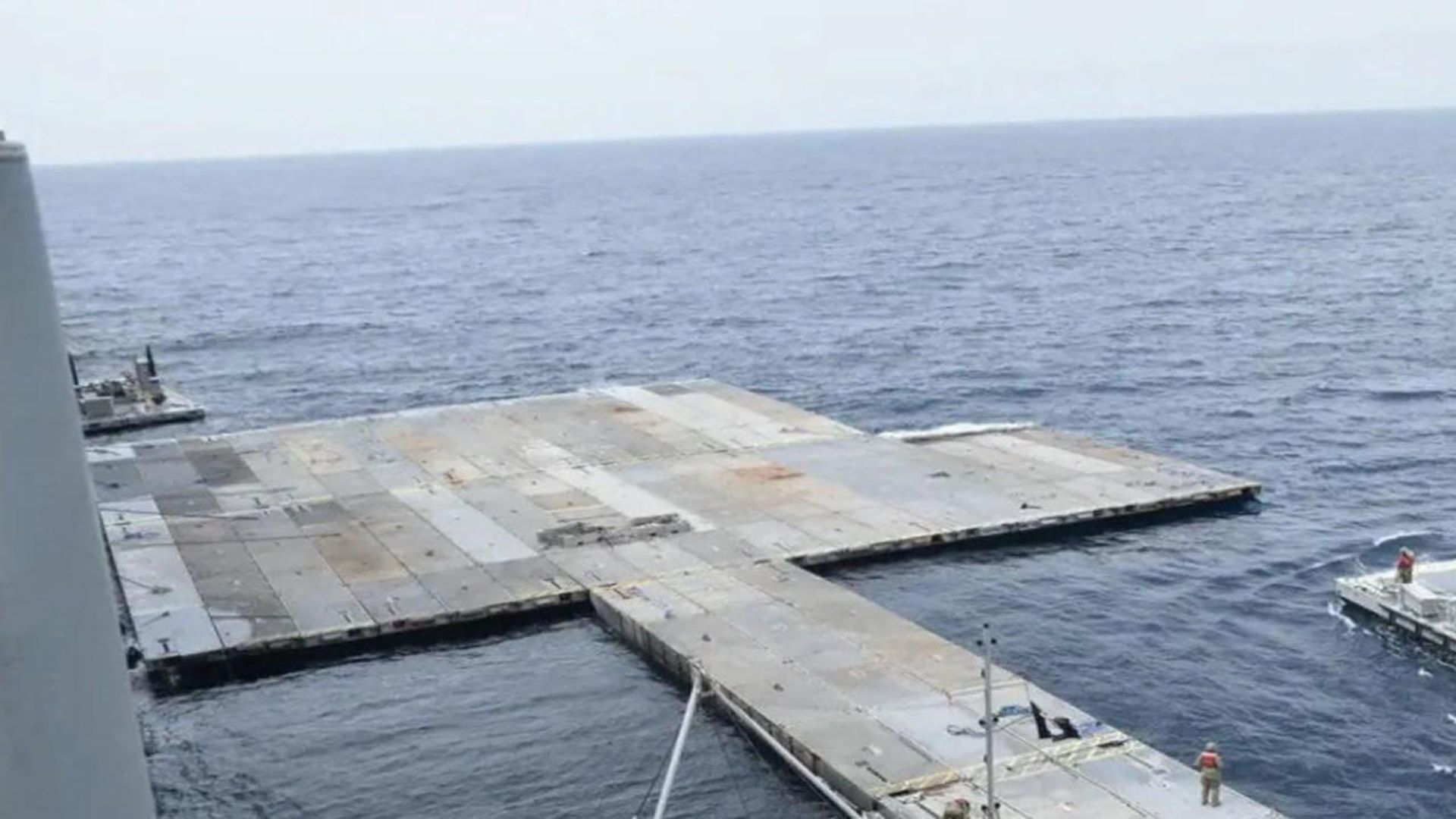 US Navy Wraps Up Gaza Pier Installation, Aid Deliveries To Commence Soon