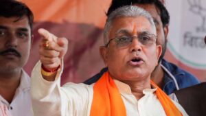 “Neither Women Nor Foreigners Safe In Bengal”: BJP’s Dilip Ghosh