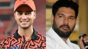 SRH’s Abhishek Sharma: “Yuvi Paji said I can be a better bowler than him”