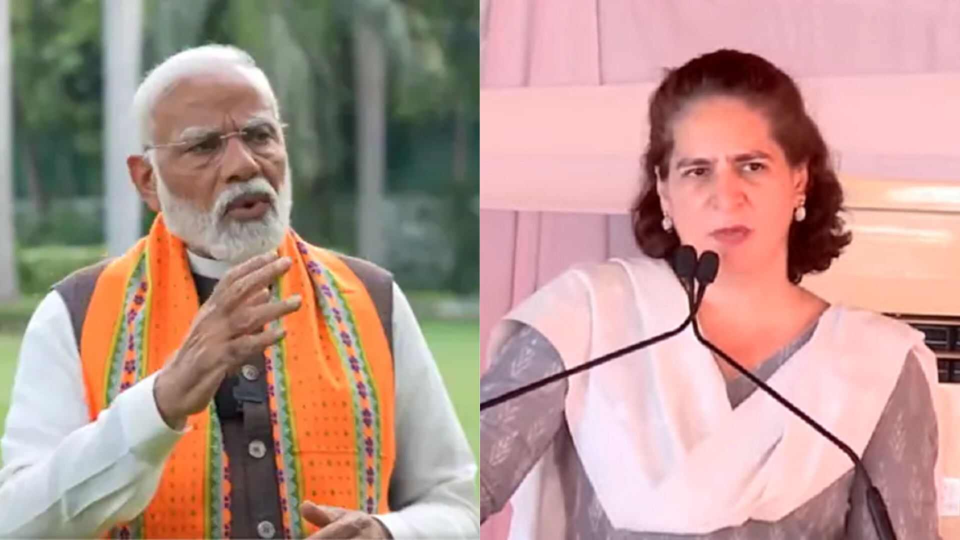 “His Mind Keeps Changing”: Priyanka Gandhi On PM Modi’s Slogan