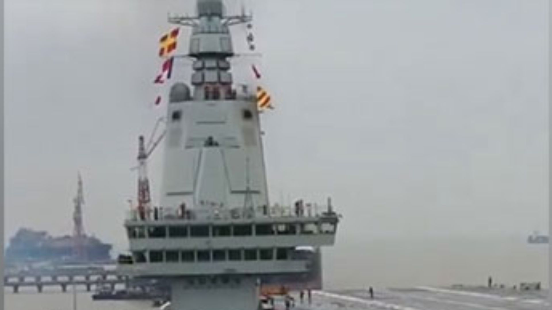 First-ever sea trials for China’s third aircraft carrier