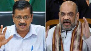 Kejriwal Slams Amit Shah, Questions Allegiance of AAP Voters