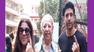 Lok Sabha Elections Phase 5: Farhan Akhtar, Zoya Akhtar cast votes in Mumbai