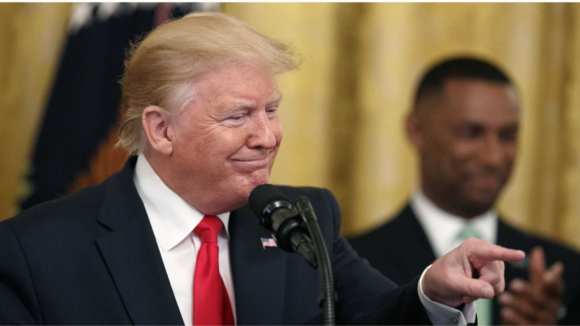 Trump Seen Laughing And Joking Just Before Guilty Verdict