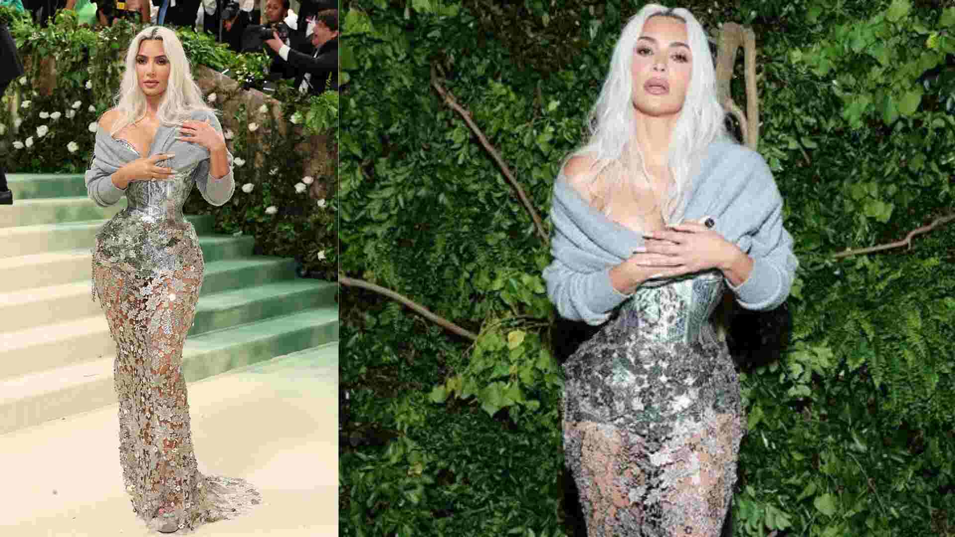 Met Gala 2024: Kim Kardashian Turns Heads In Maison Margiela Corset