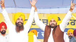 CM Mann campaigns for Bathinda candidate Gurmeet Khuddian