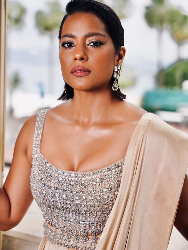 Shahana Goswami Dazzled In An Elegant Saree at Cannes 2024