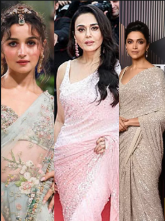 5 Actors Embracing Saree In Global Events