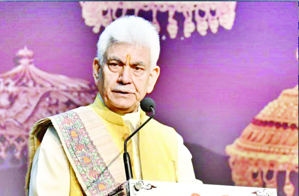 LG Manoj Sinha condemns terrorist attacks in Shopian and Pahalgam