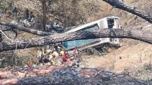 22 passengers killed as bus falls into gorge in Jammu