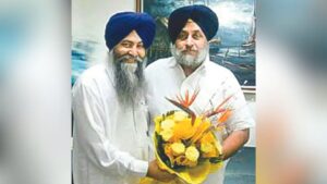 BJP’s Patiala dist rural president and SGPC member Surjit Singh Garhi rejoins SAD