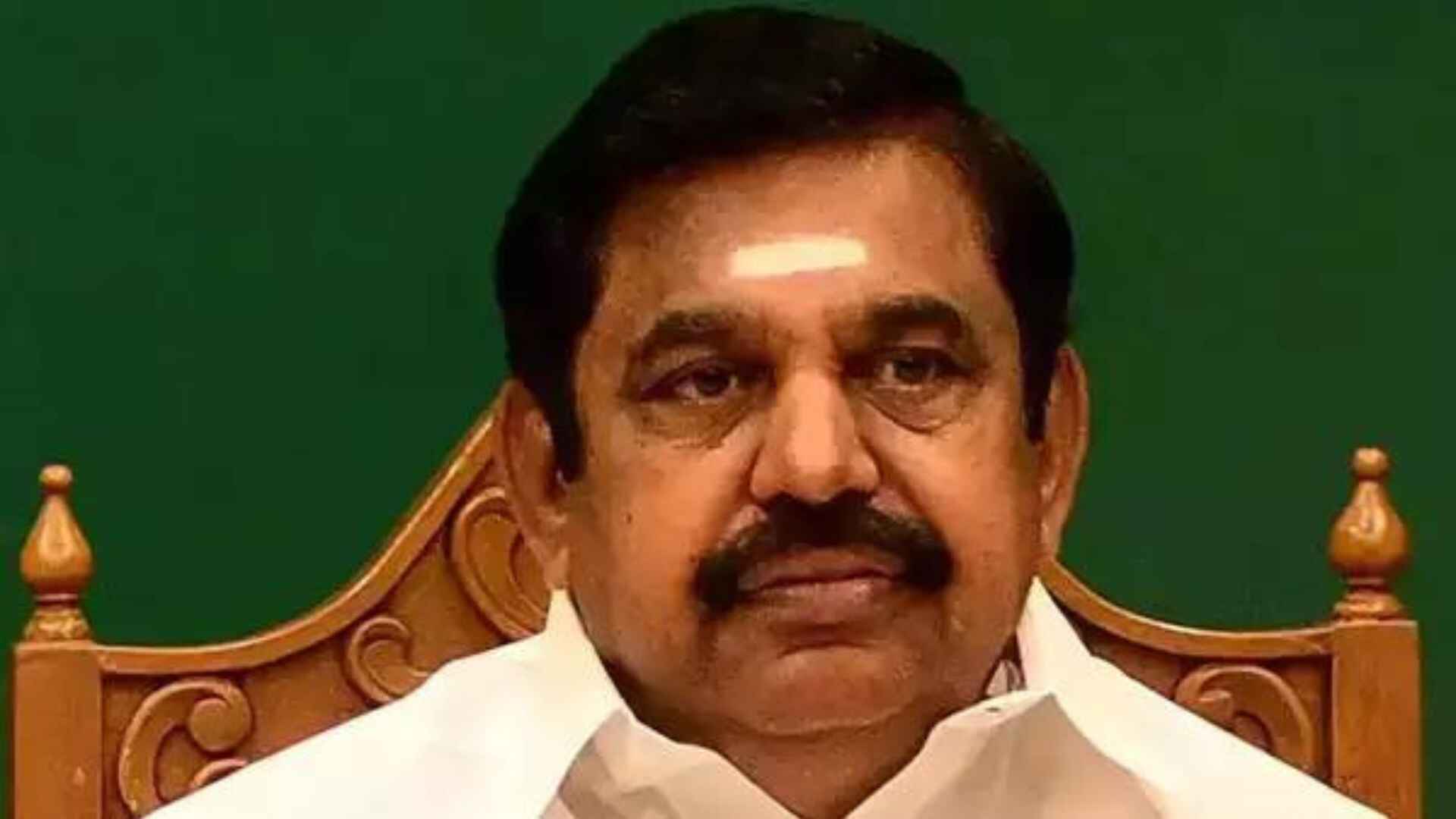 AIADMK leader Edappadi K Palaniswami