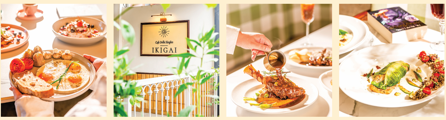 Ikigai by Café Delhi Heights: A Symphony of Passion, Purpose, and Culinary Excellence