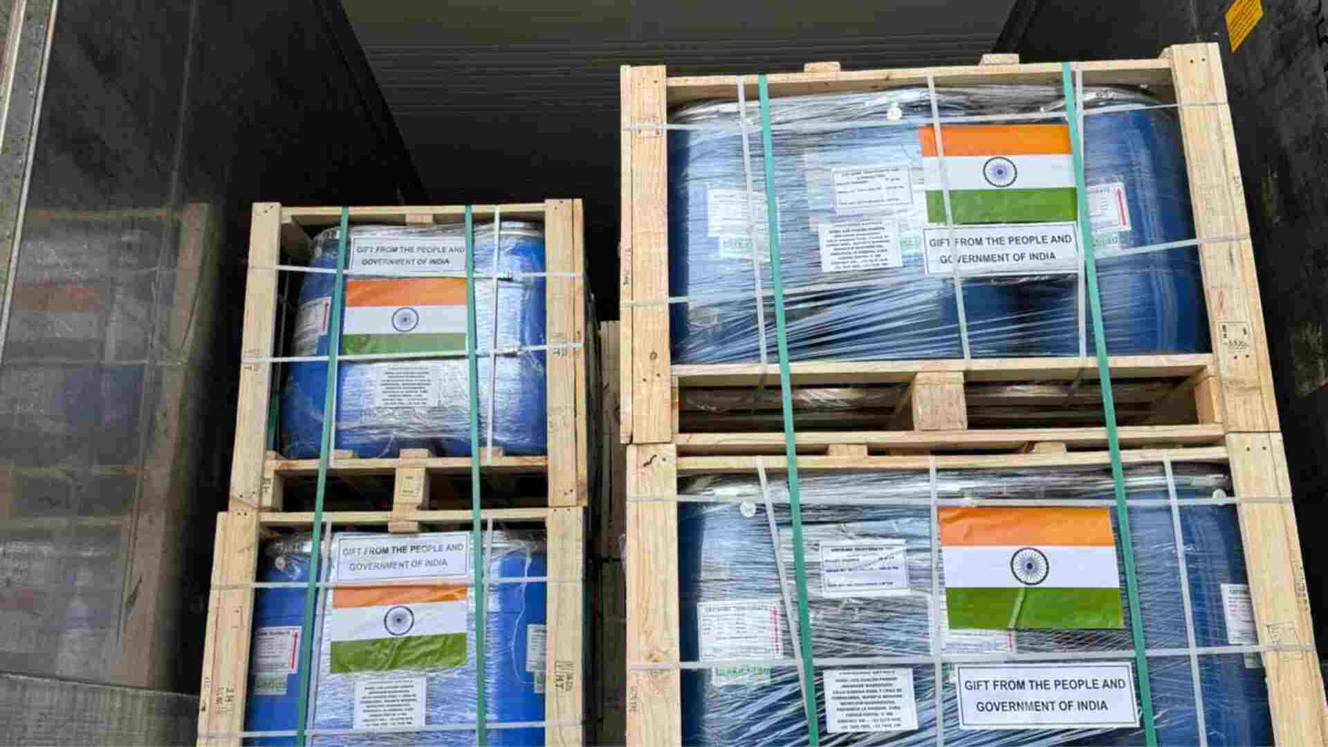 India sends 90 tonnes of API's To Cuba