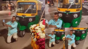 ‘Struggle is Real’: Auto Driver’s Viral Selfies With New Rickshaw, Watch