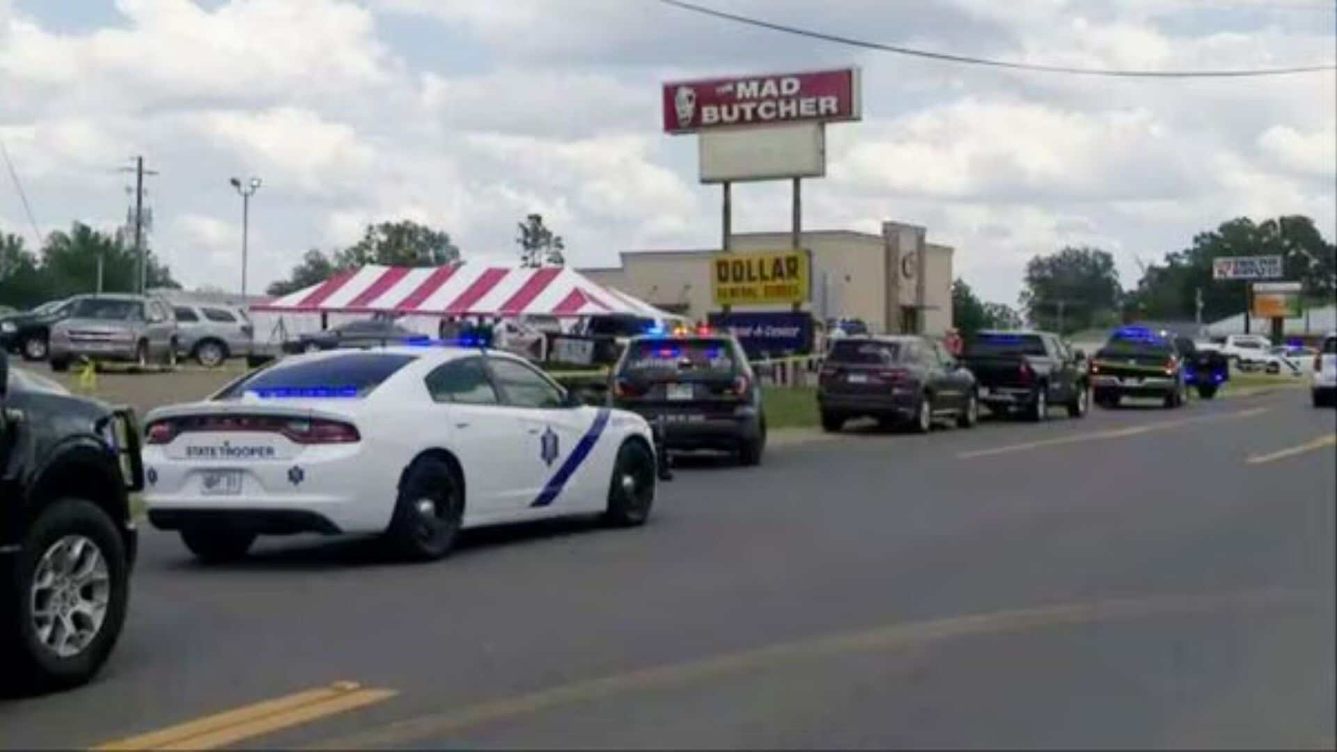 Man Opens Fire At Supermarket (The Place Of Shooting)