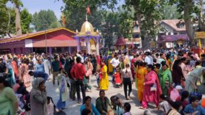 J&K Mela Kheer Bhawani celebrated with religious fervor in central Kashmirs Ganderbal