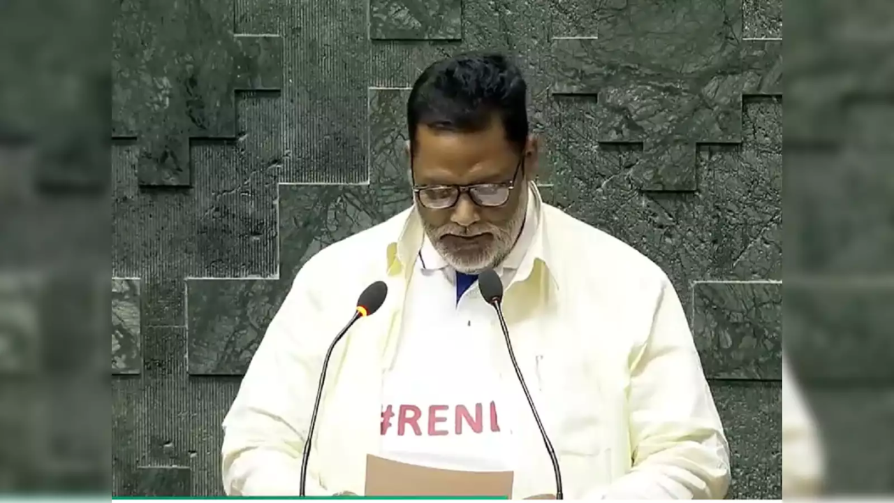 Pappu Yadav Takes Oath In Lok Sabha Wearing T-Shirt With 'ReNEET' Slogan: ‘Will You Teach Me?'